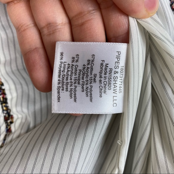 Verónica Beard Frayed cotton-blend tweed blazer - Picture 8 of 10